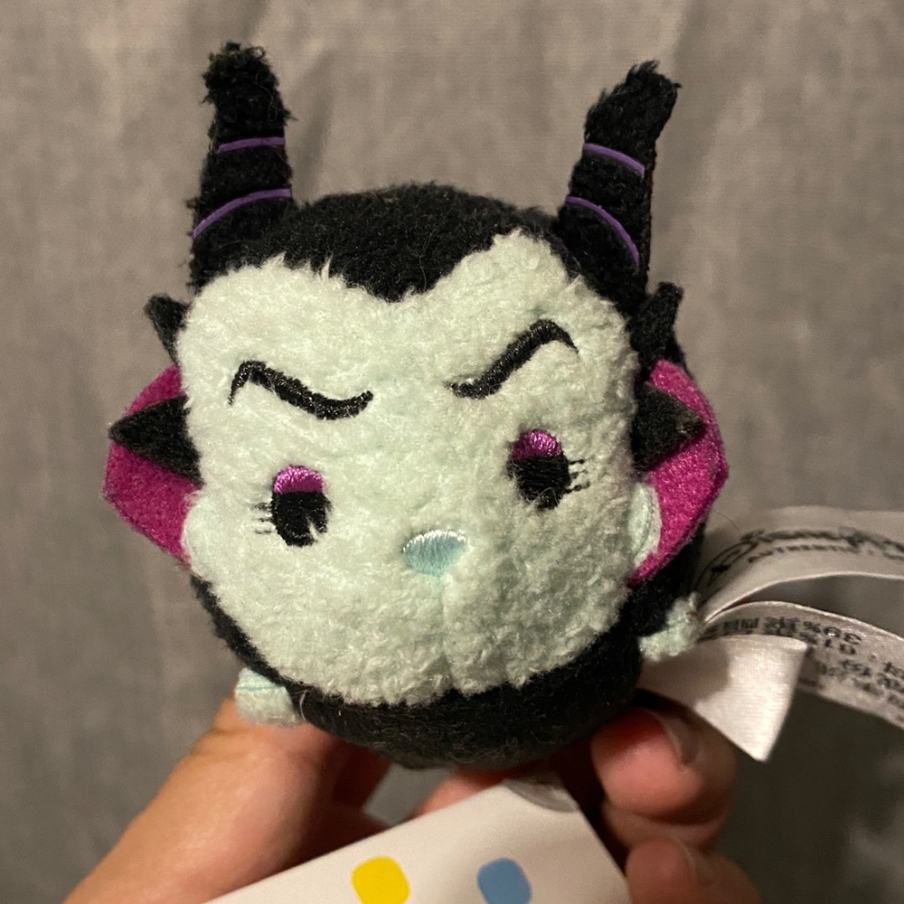 DISNEY Maleficent TSUM TSUM Park RETIRED RARE Mini Plush